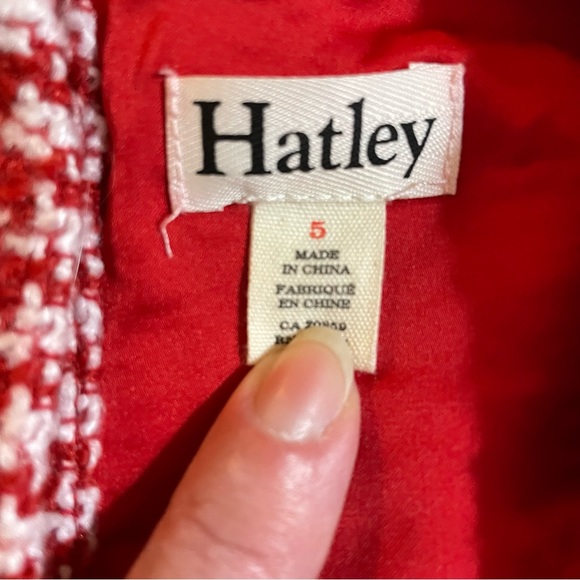 Hatley Herringbone Holiday Christmas Dress - Picture 2 of 5